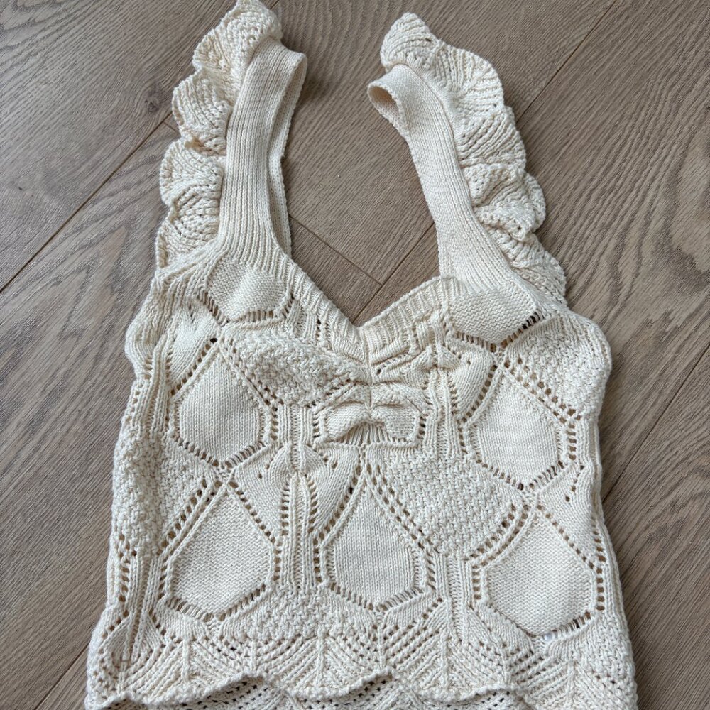 Newbury Kustom Crop Knit Top